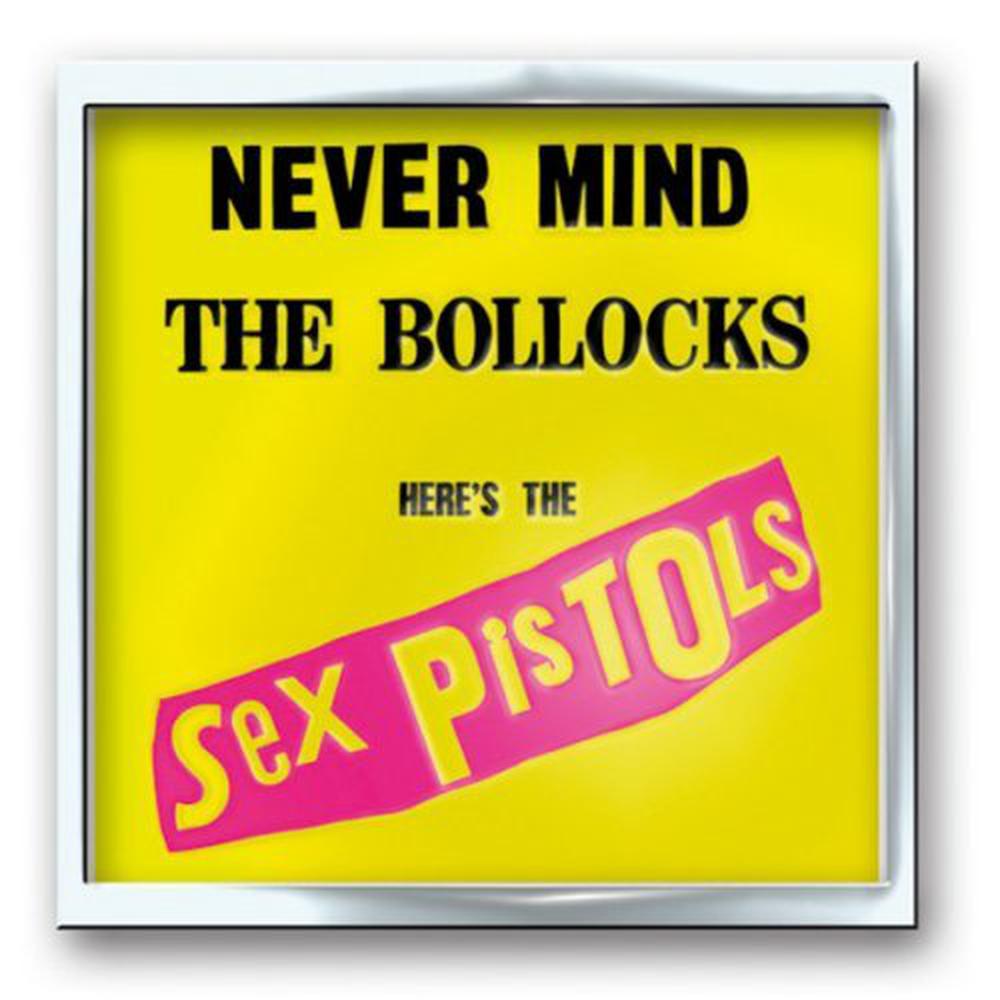 Sex Pistols - Never Mind The Bollocks Métal broche - Jaune